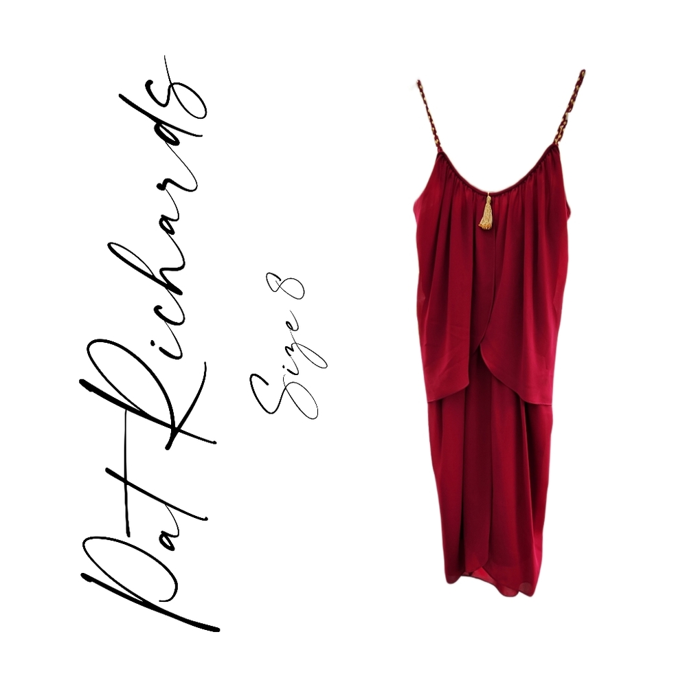 Red Pat Richards Dress